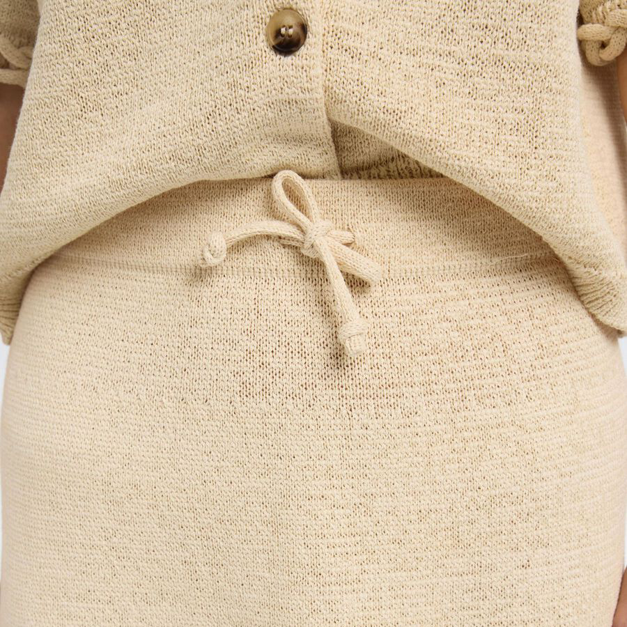 Selected Alma Knit Skirt, Birch