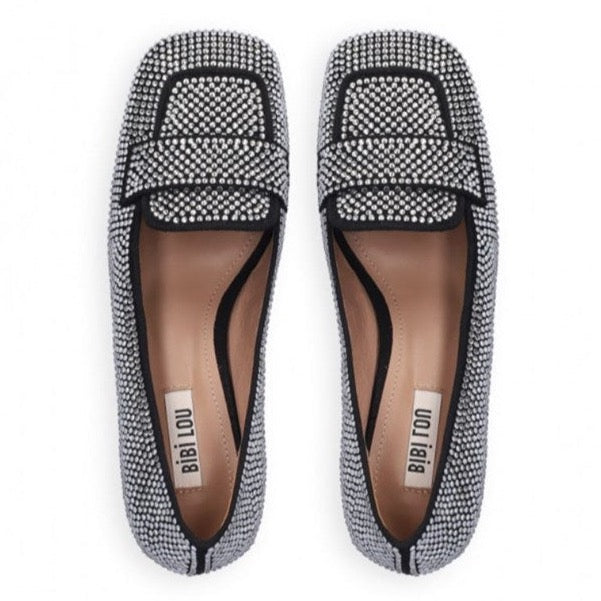 Bibi Lou Lyon pump, Silver