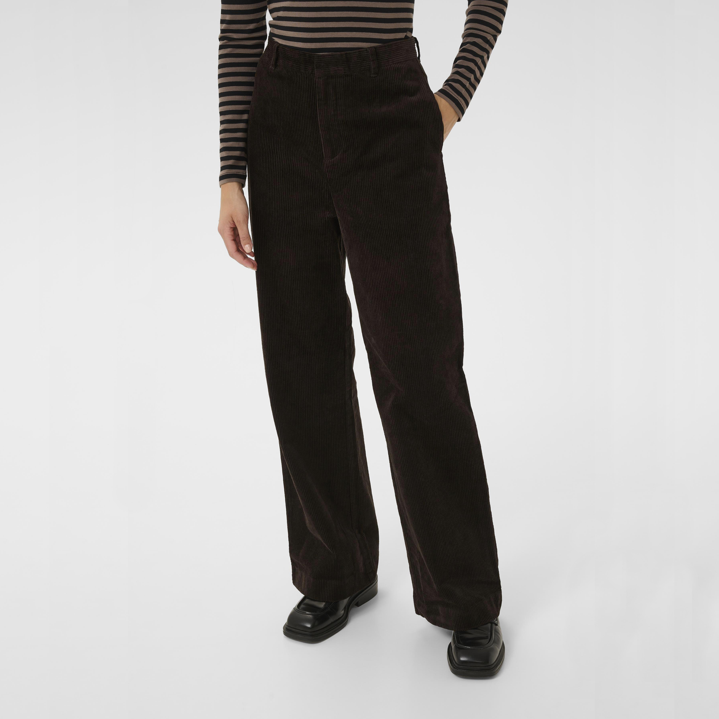 Part Two Clarisse Pants, Ganache