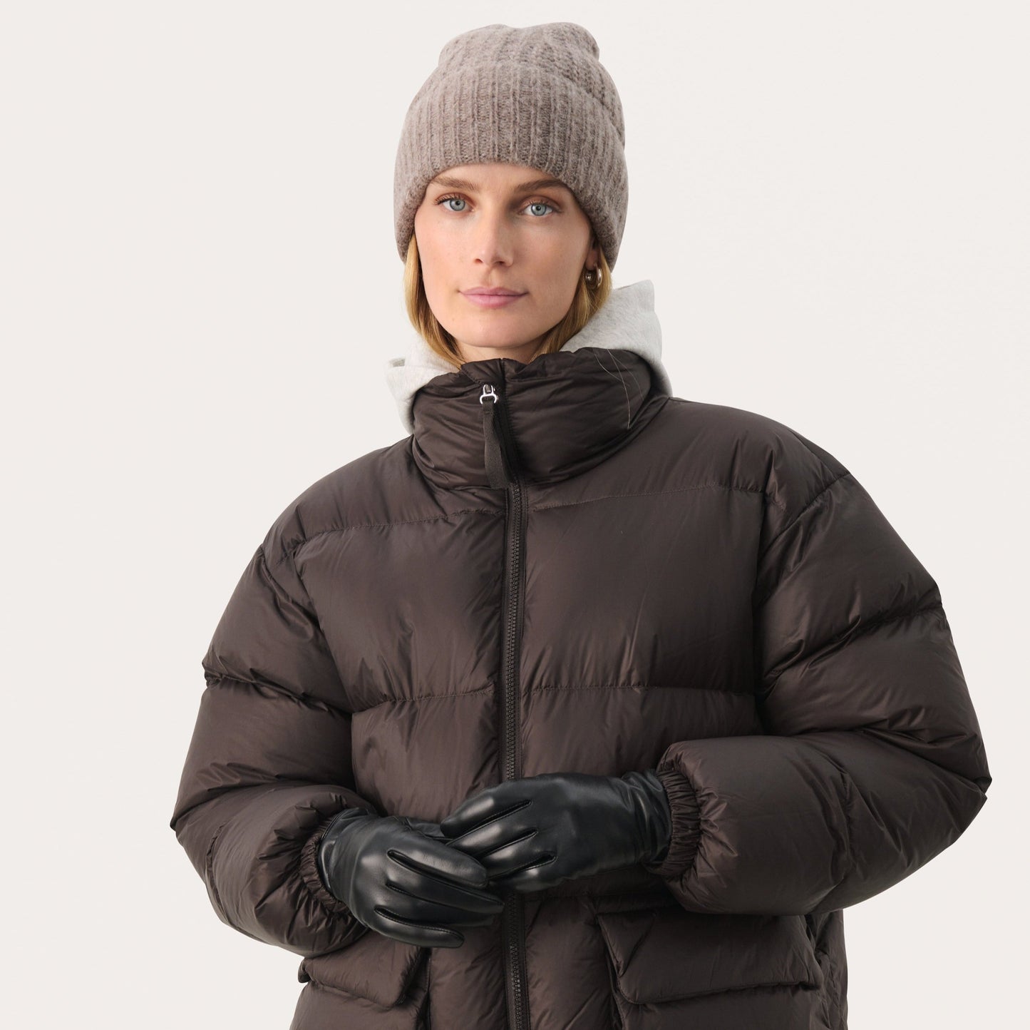 Part Two Carrin Skindhandsker, Sort