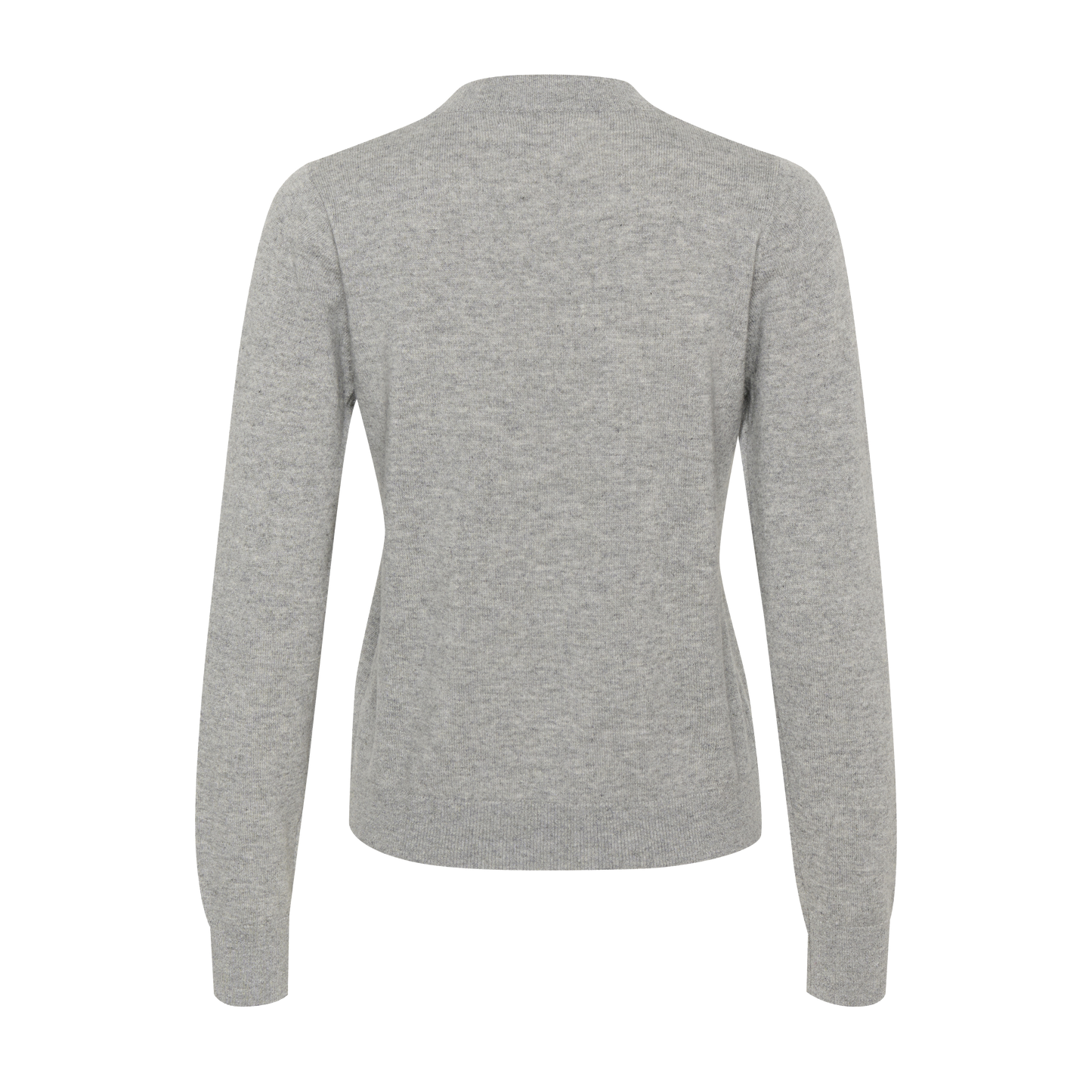 Part Two MariannaPW Cashmere Pullover, Steeple Gray Melange