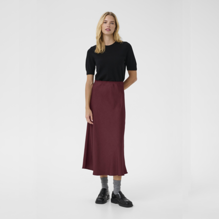 Part Two Laurina Skirt, Tawny Port