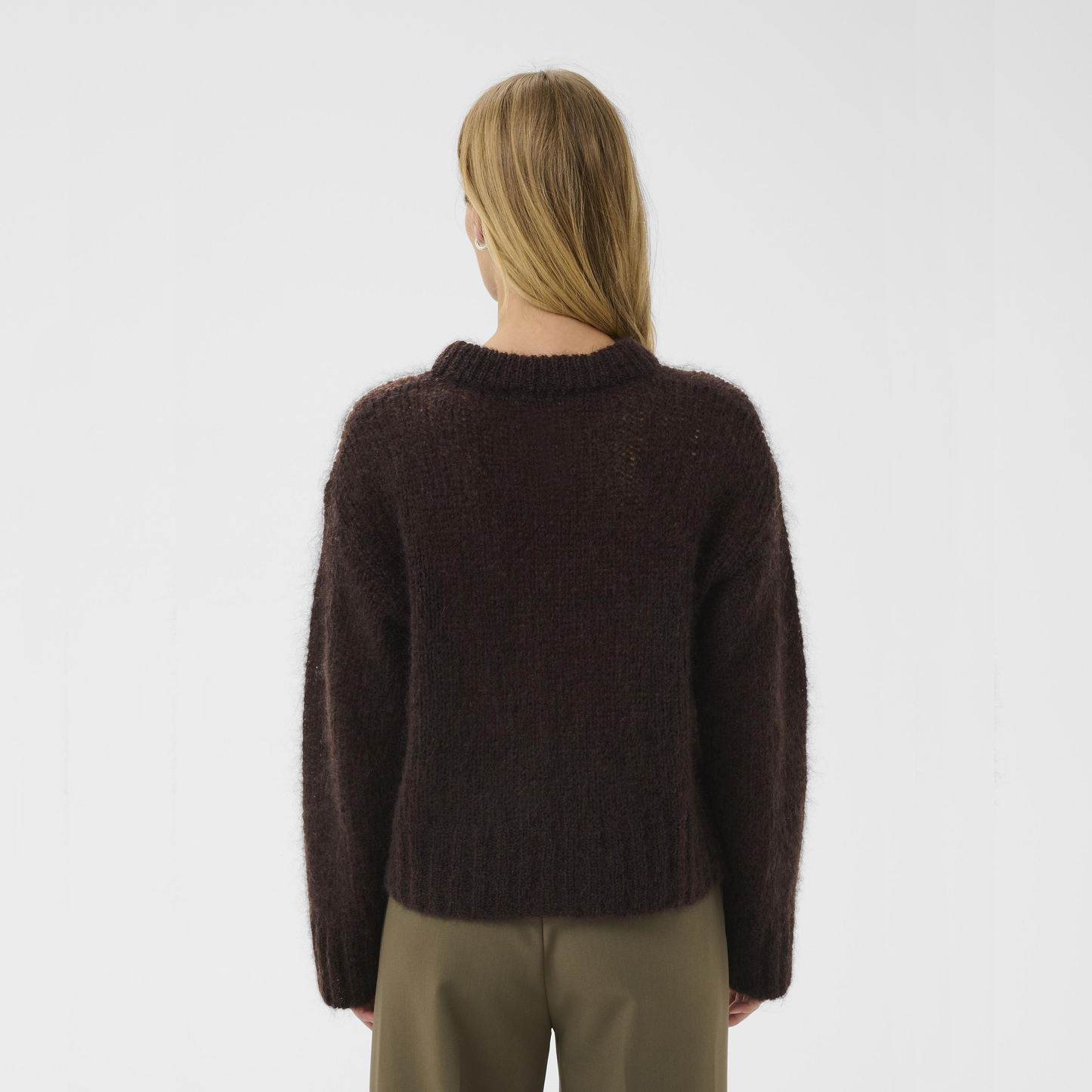 Part Two Sille Pullover, Ganache