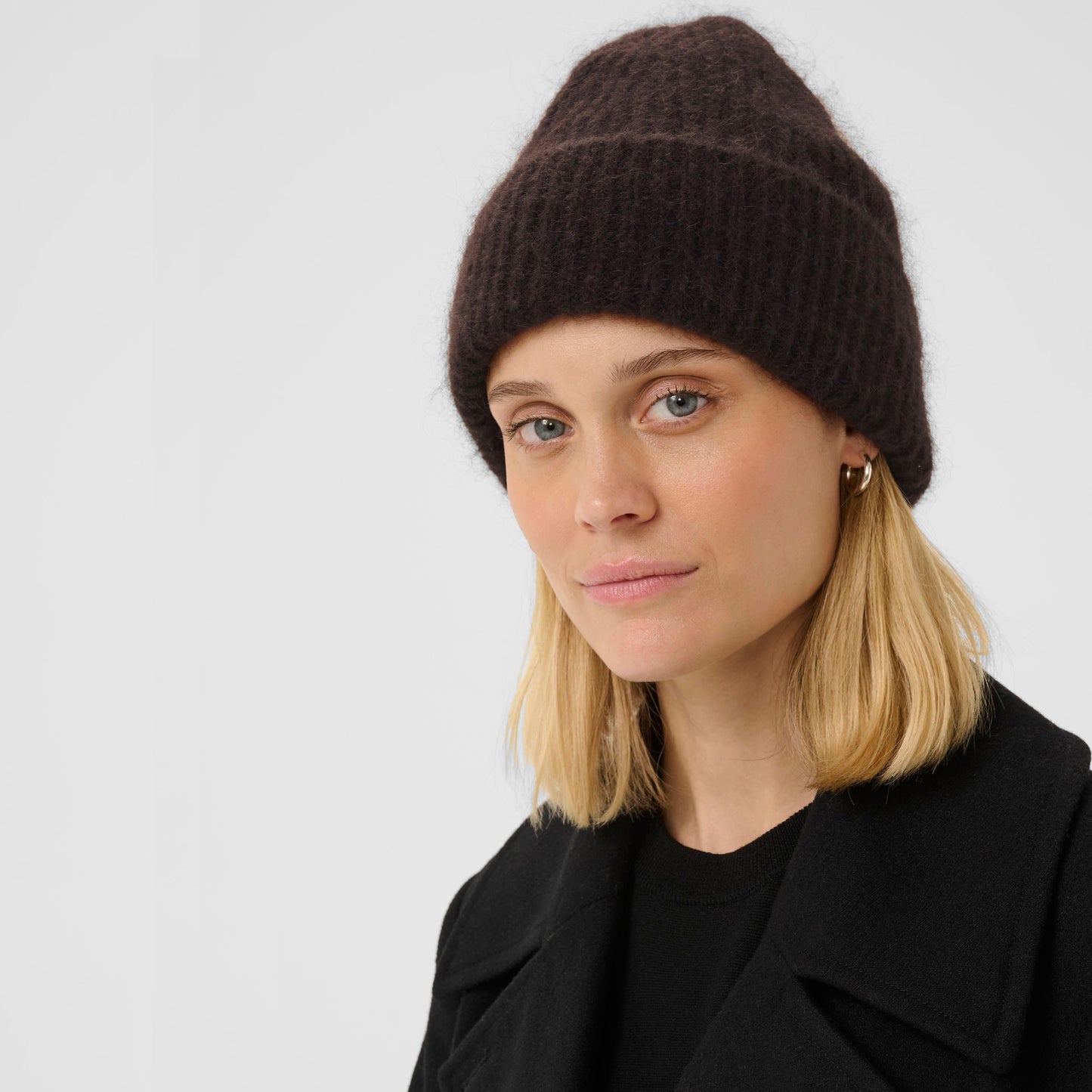 Part Two Sanja Hat 30310084, Dark Brown