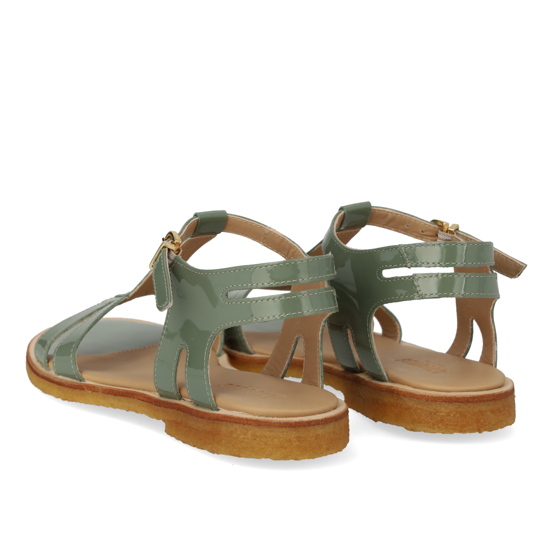 Angulus 5415-111 Feminin Sandal m. Stropper, Sage Green