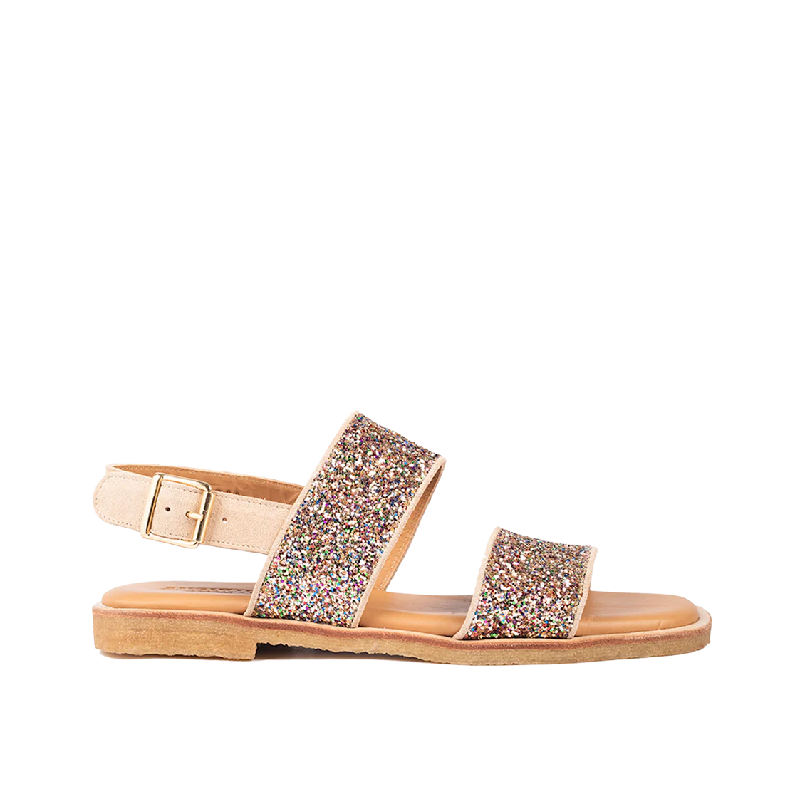 Angulus Glitter sandal, Multiglimmer