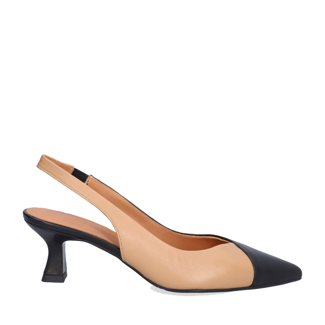 Billi Bi A6073 Håndlavet Pump Beige/Black