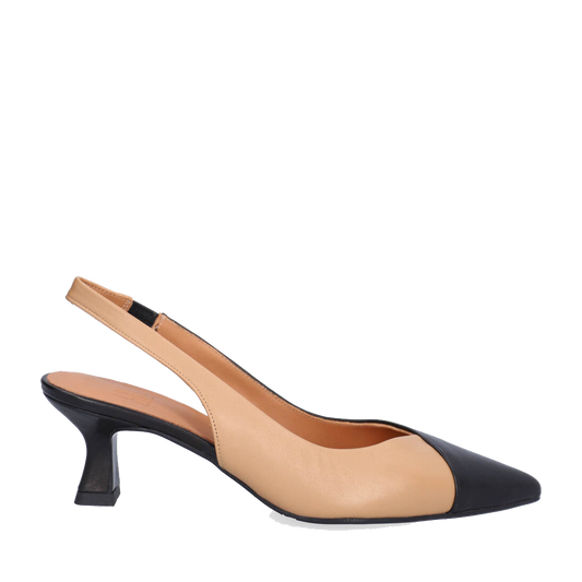 Billi Bi A6073 Håndlavet Pump Beige/Black