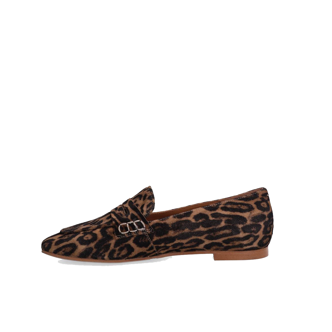 Billi Bi A7978 Loafer, Leopardo cuoio Suede