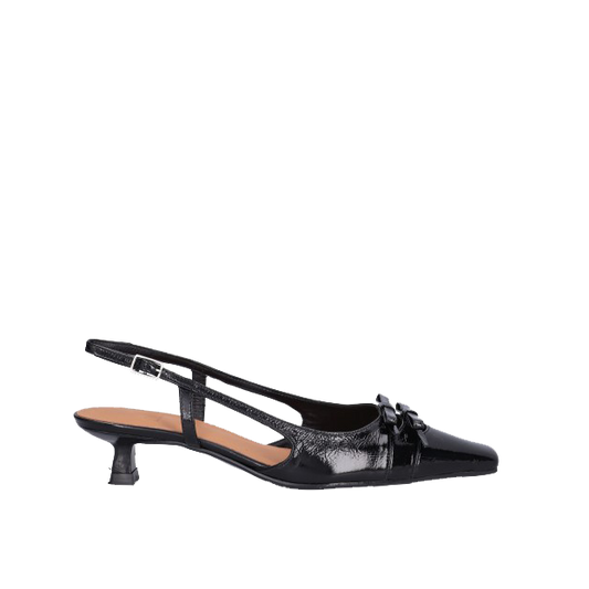 Billi Bi A8033 Håndlavet Slingback-pump, Black