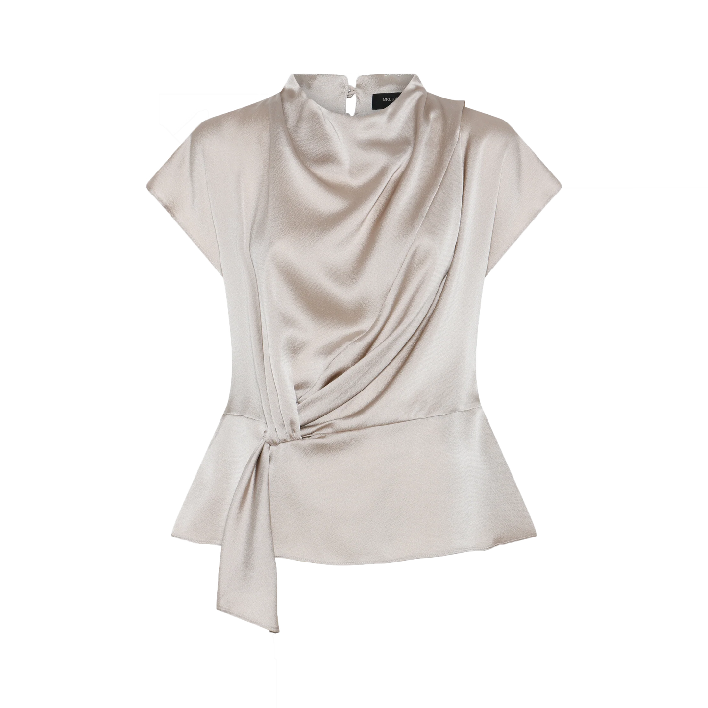 Bruuns Bazaar Acacia Tinja Bluse, Silver Cloud