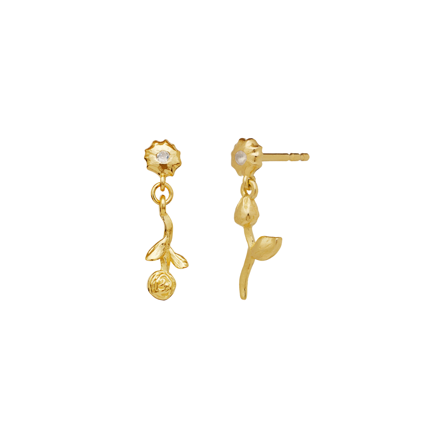 Maanesten 9985a Amaria Earrings, Forgyldt