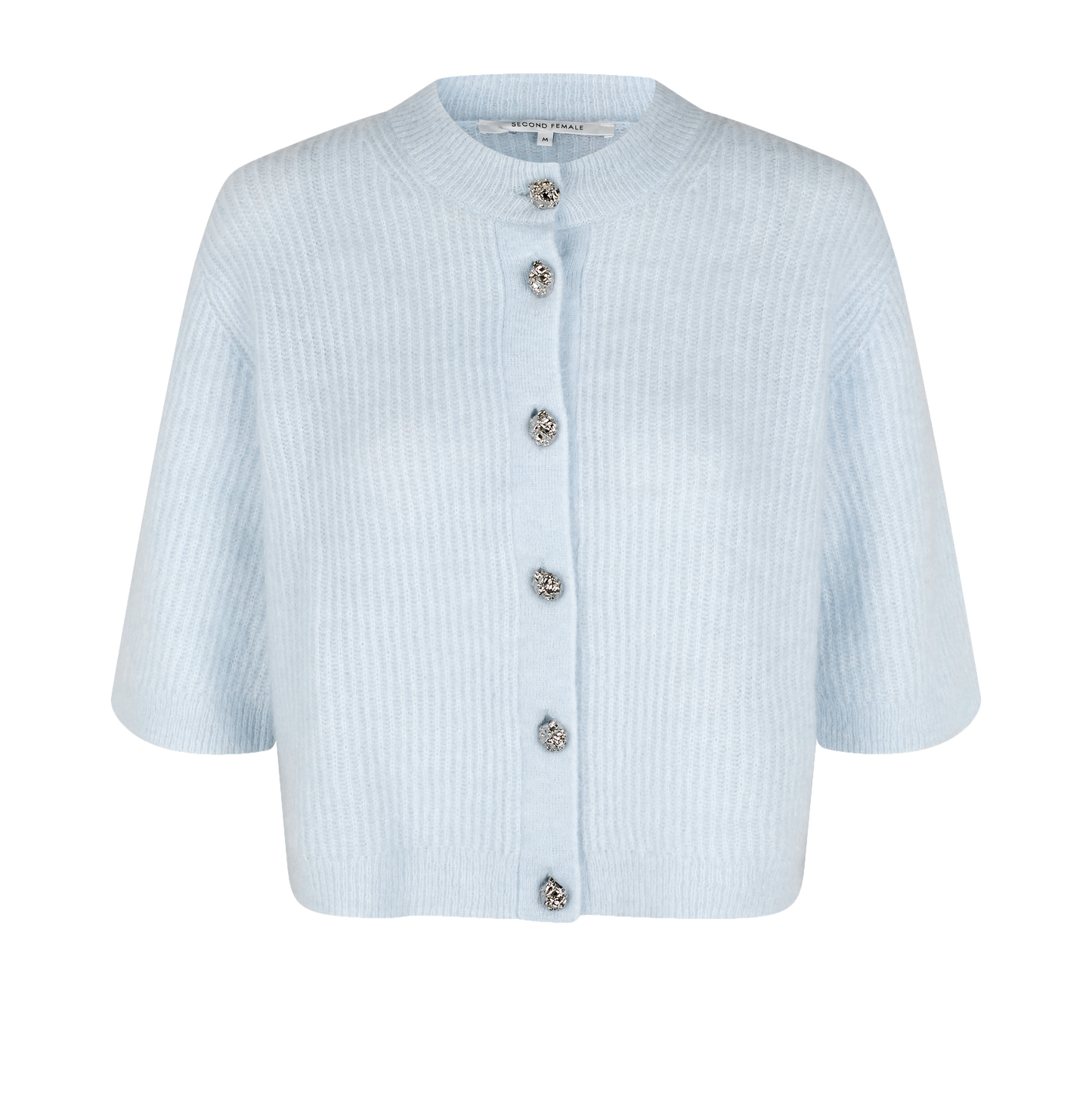 Second Female Andria Knit Cardigan, Skywriting