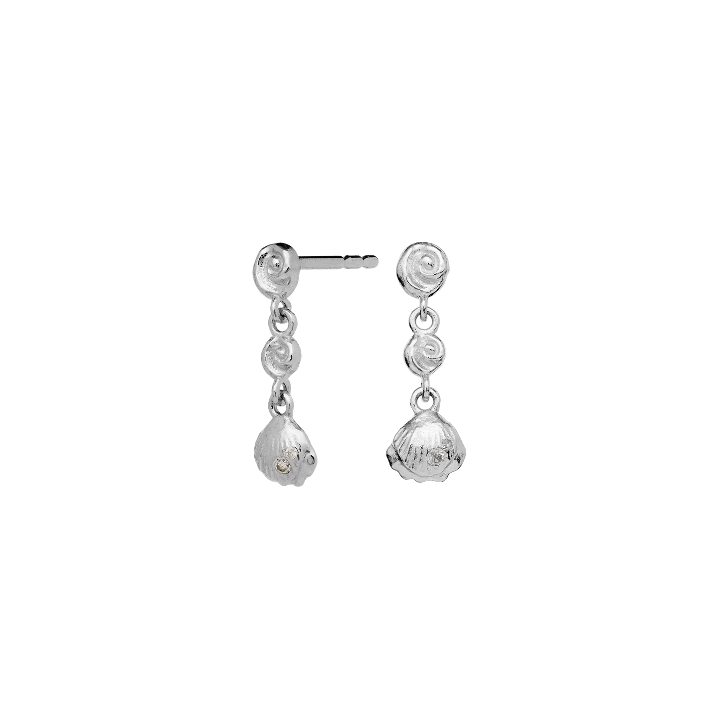 Maanesten 9984C Andrina Earrings, Sølv