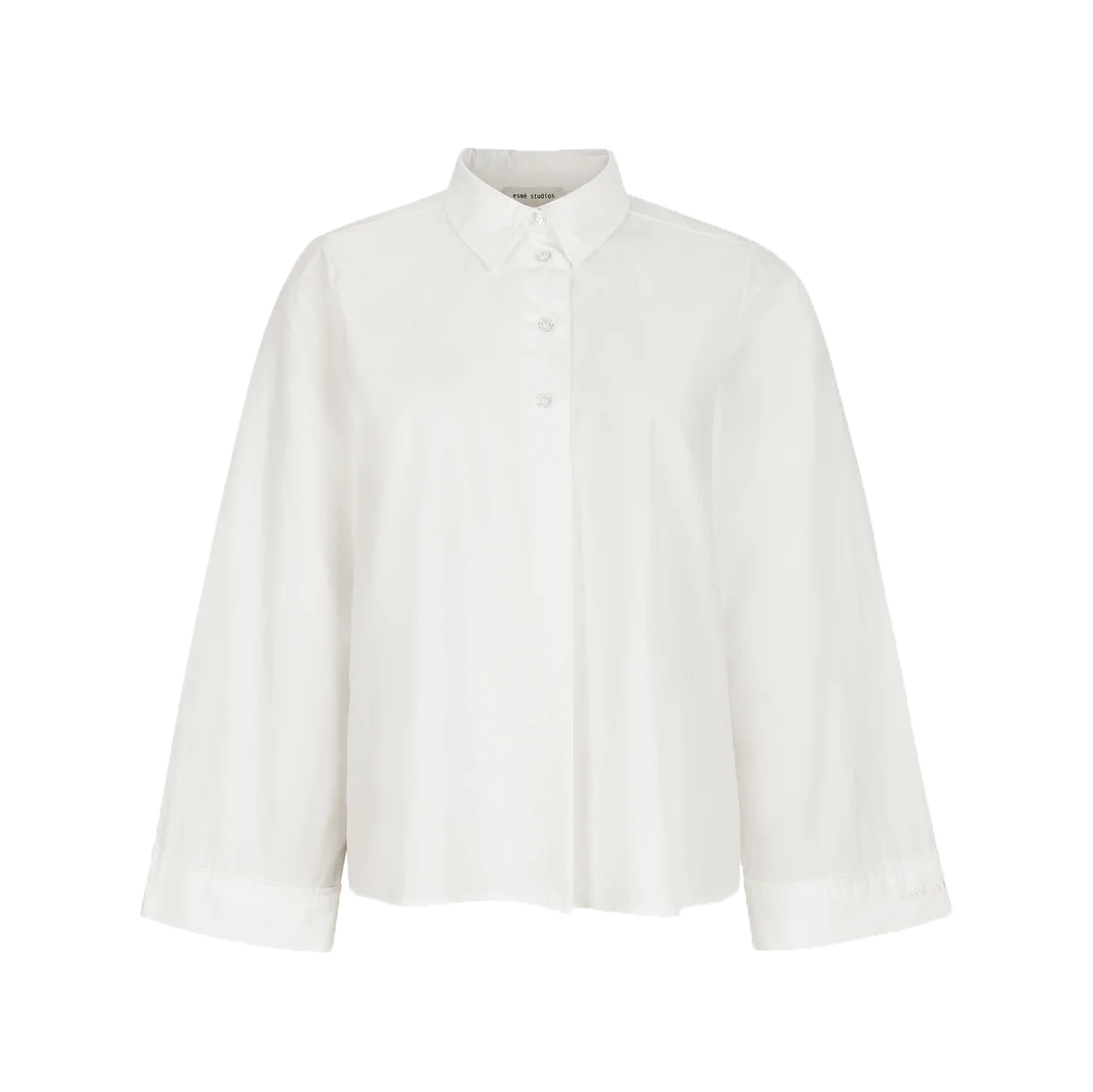 Esme Studios Anine Polo Shirt, White