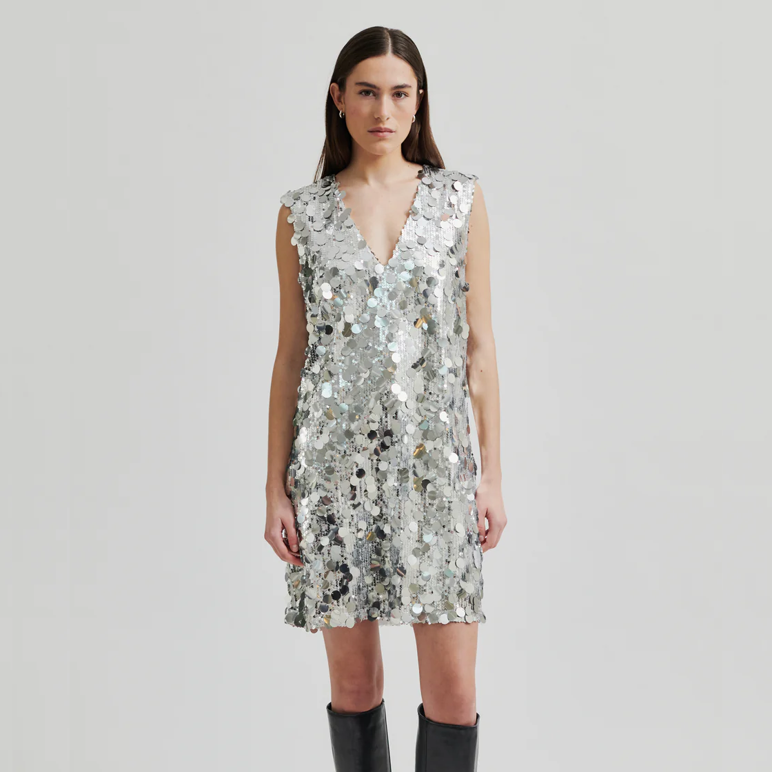 Second Female Audra Dress, Silver