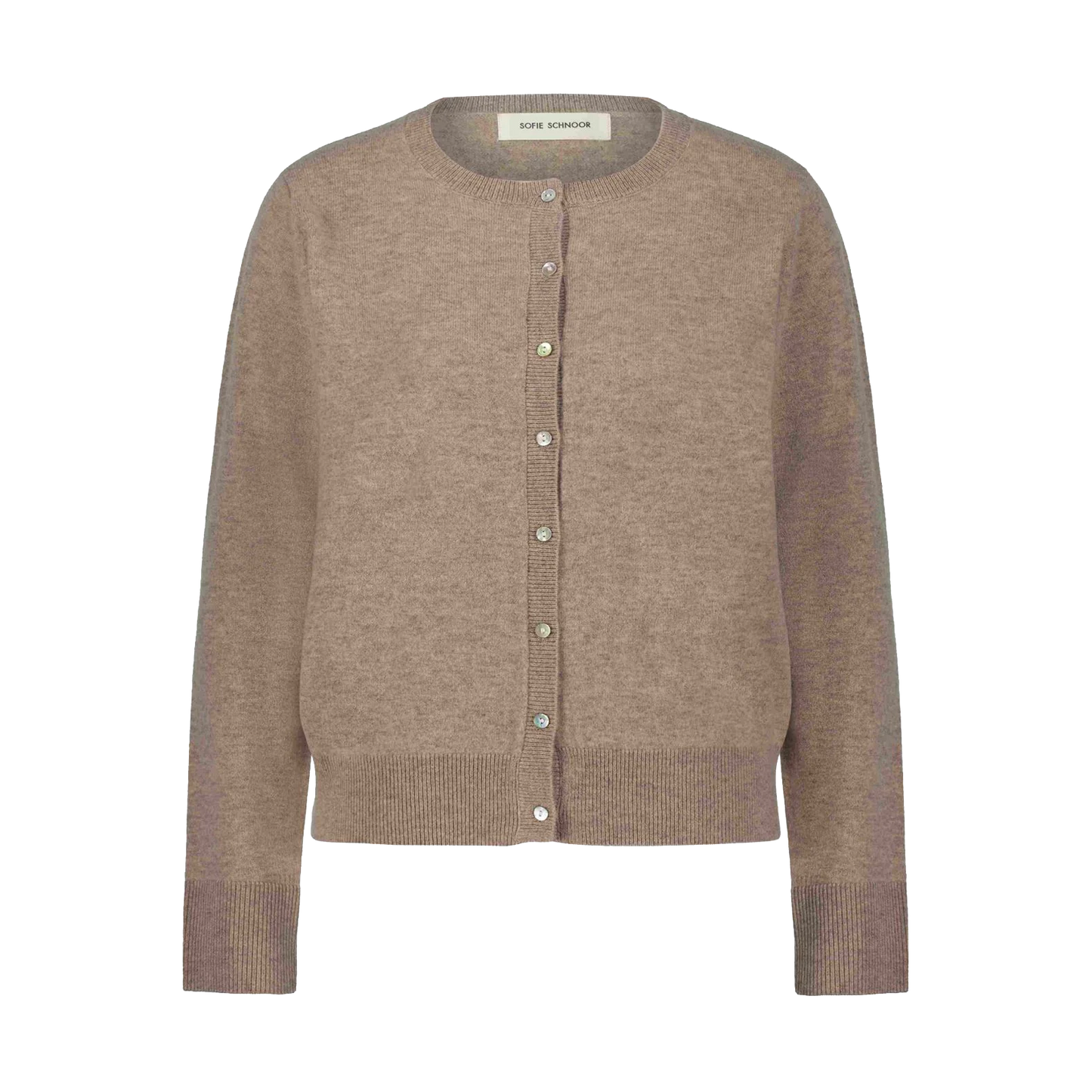 Sofie Schnoor Cardigan SNOS431 Brown Melange