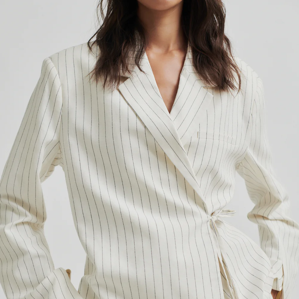 Second Female Linostri Blazer, White Alyssum