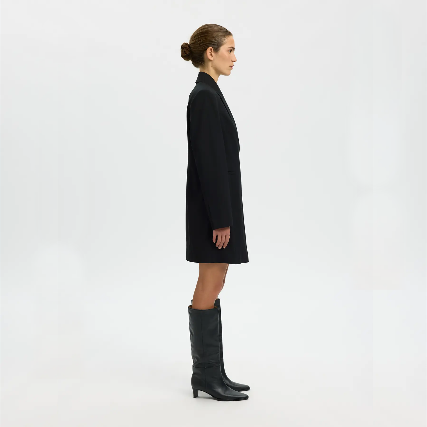 Selected Lisa Blazer Dress, Black