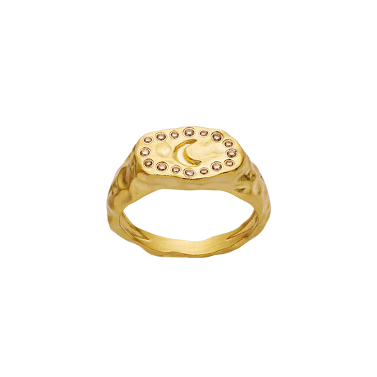 Maanesten 4808A Demi Ring, Gold