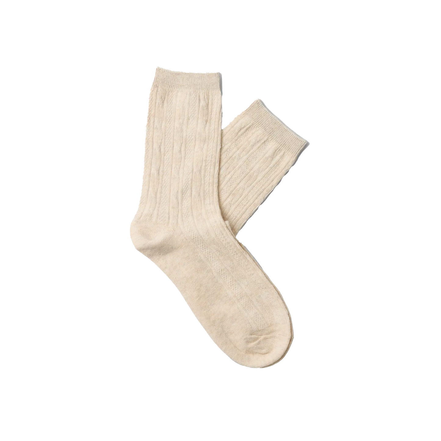 Selected Ditte Sock, Oatmeal/Melange