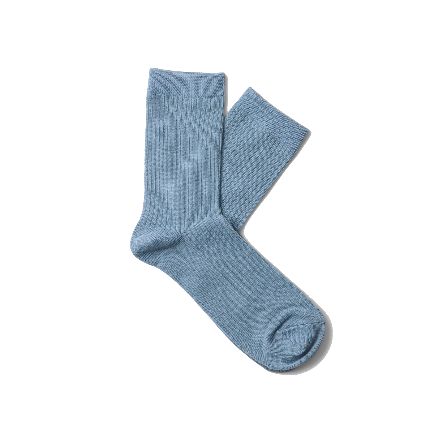 Selected Rose Sock, Dusty Blue
