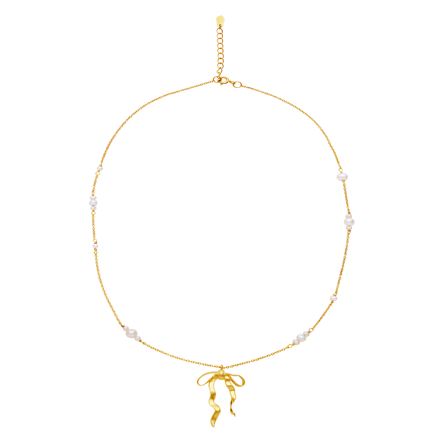 Maanesten 2703A Effie Necklace, Forgyldt