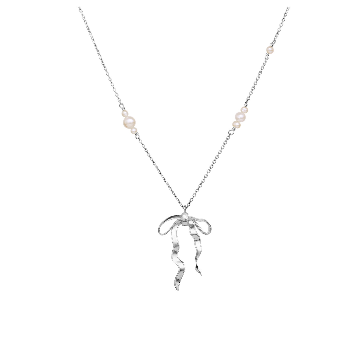 Maanesten 2703C Effie Necklace, Silver