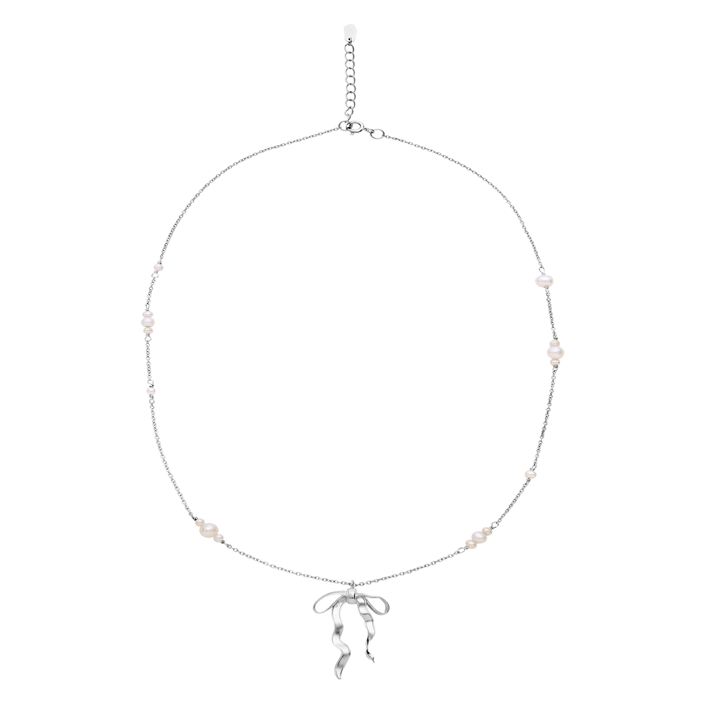 Maanesten 2703C Effie Necklace, Silver