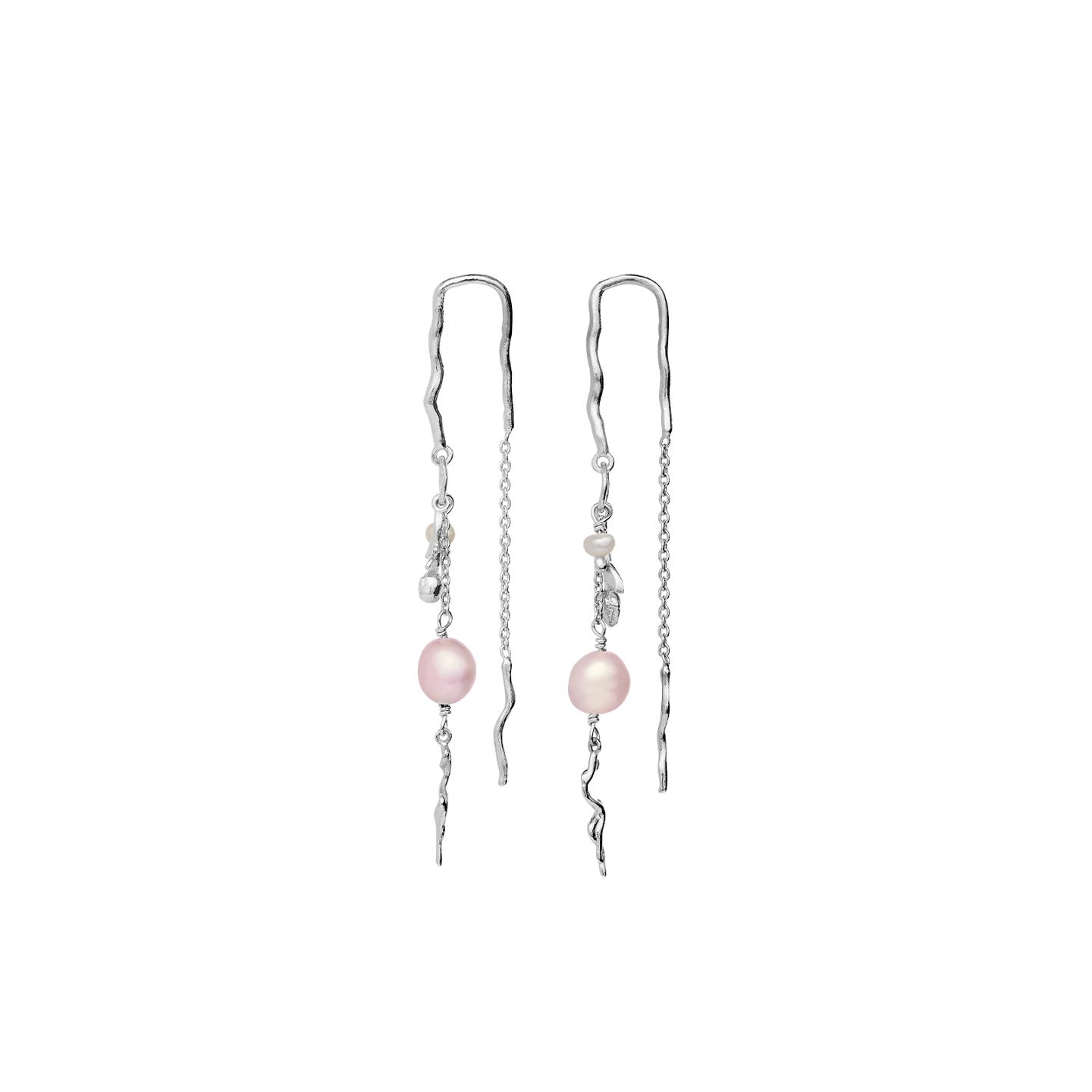 Maanesten 9989C Fiori Earrings, Sølv
