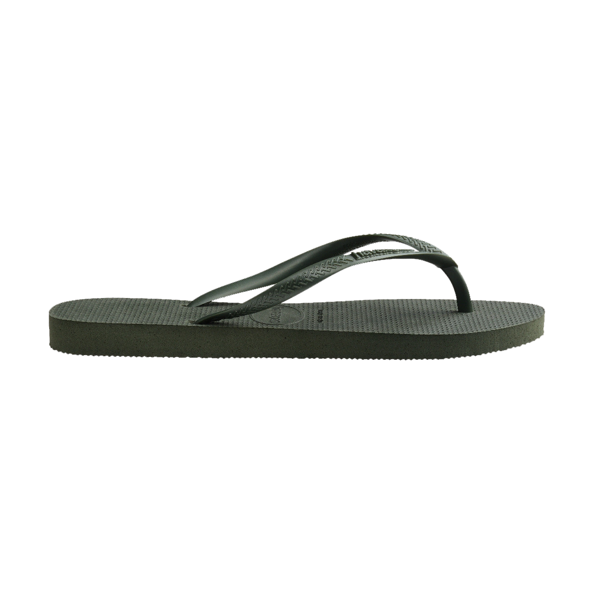 Havaianas Slim Flip Flops, Olive Green