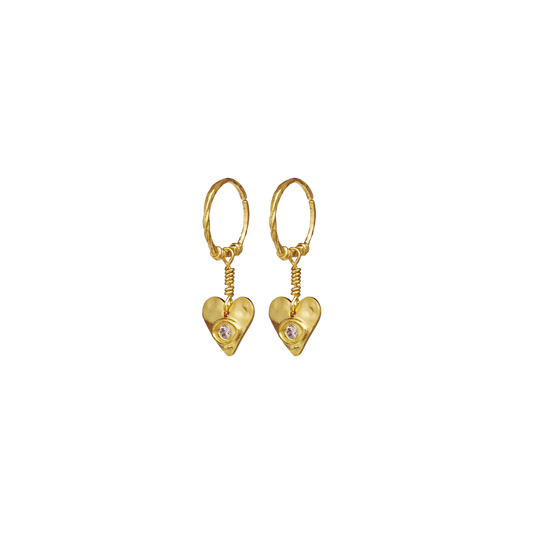 Maanesten 9848A Hestia Earrings, Gold