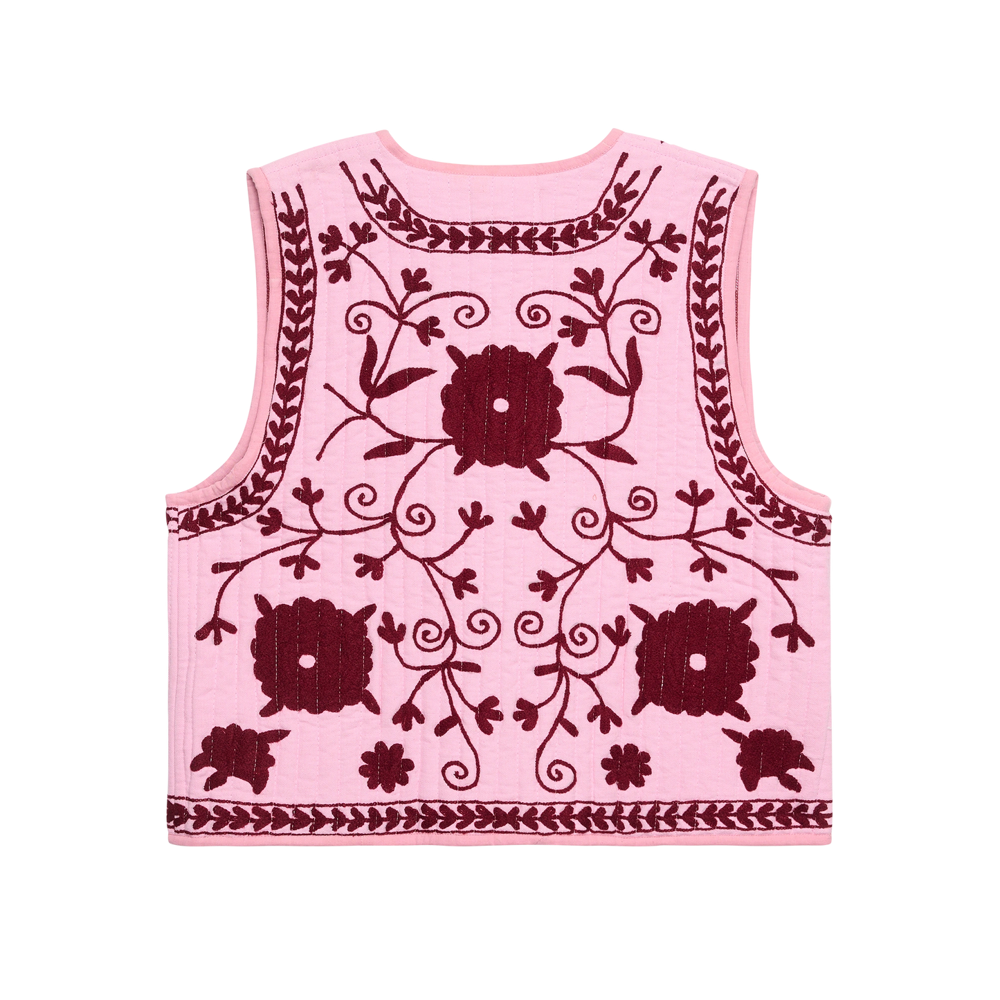 Sissel Edelbo Honey Vest, Burgundy