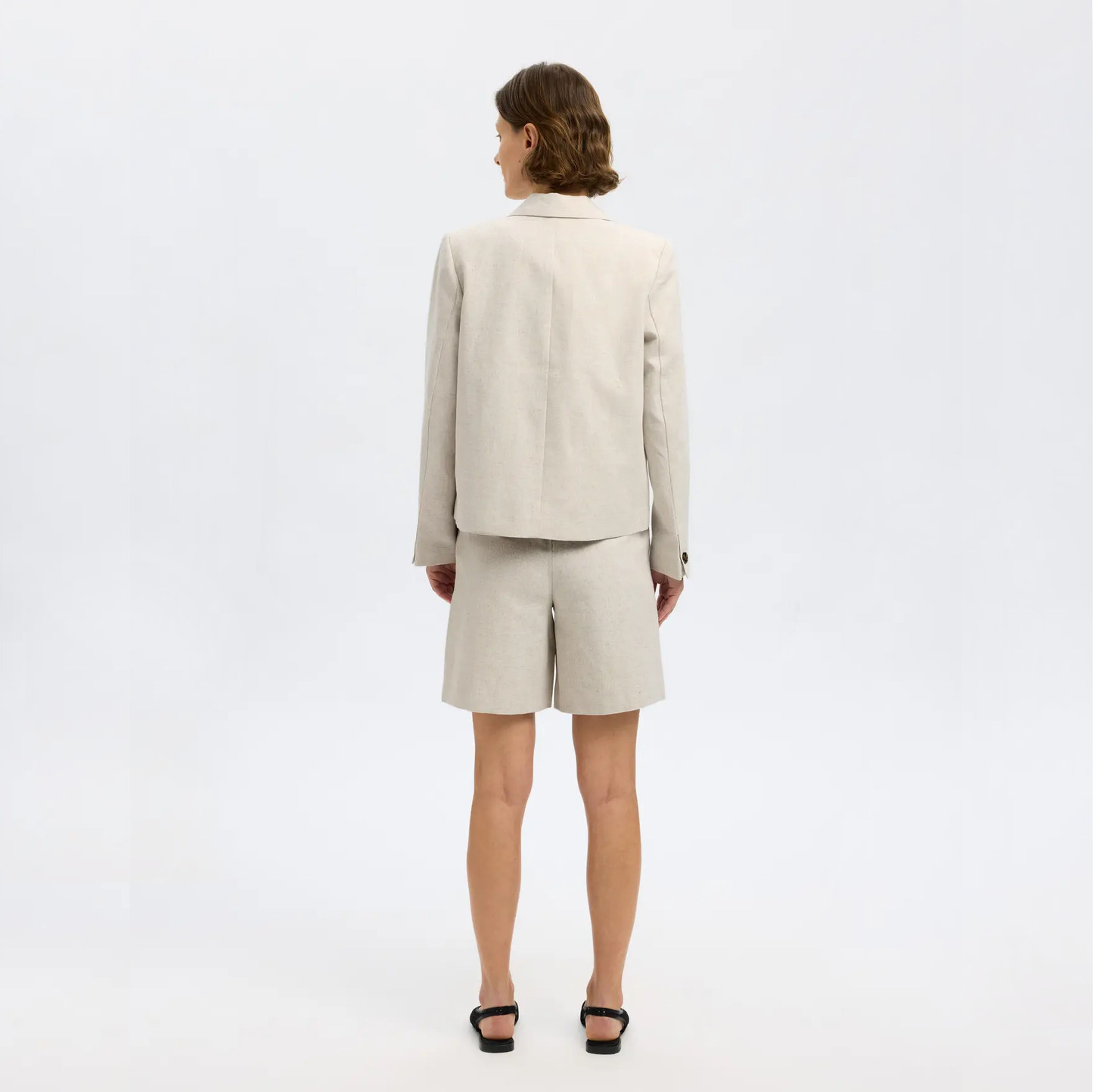 Selected Venja Sun Short Blazer, Nomad