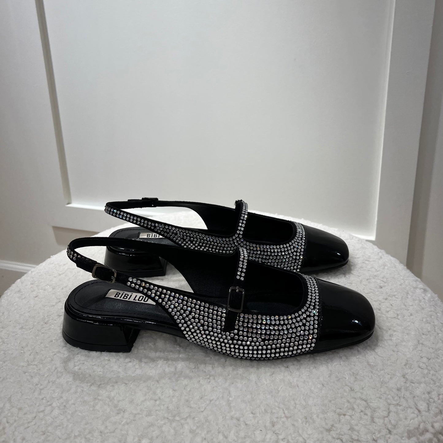 Bibi Lou 704Z00VK Daniella Slingback, Silver
