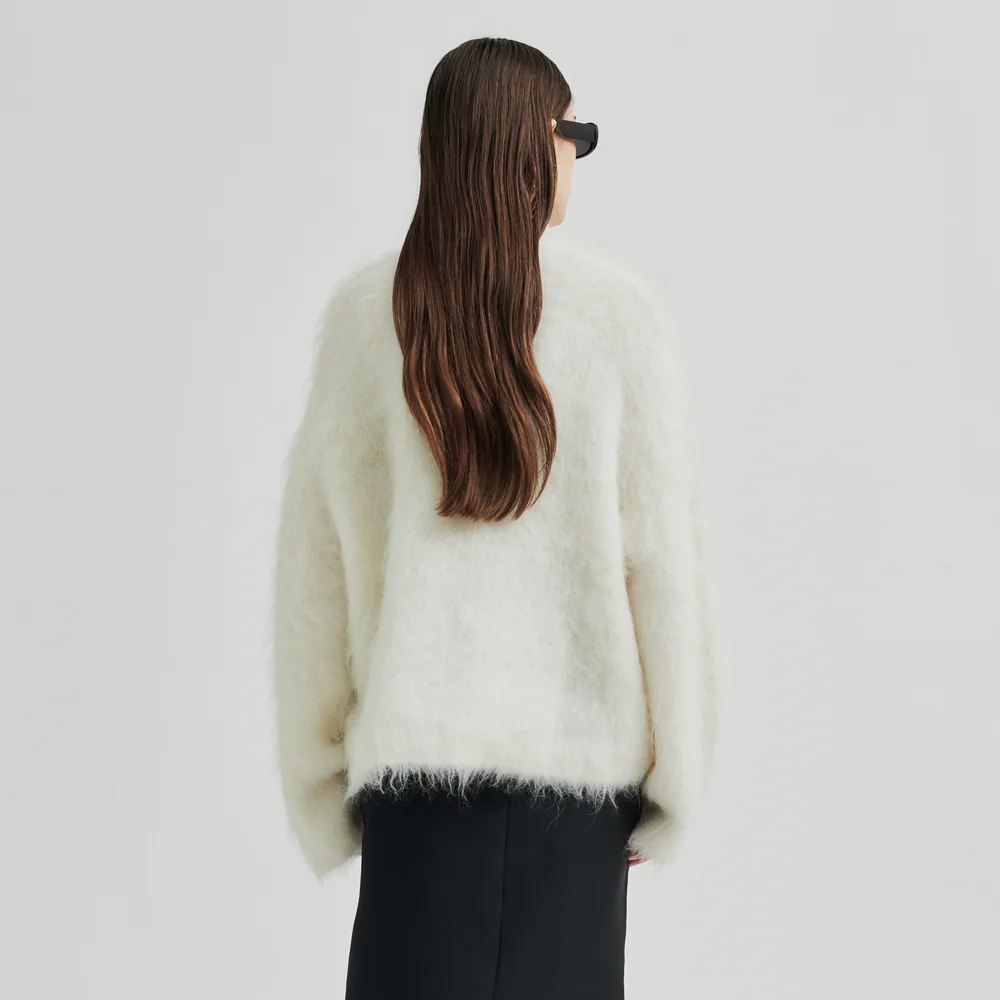 Second Female Isaky Knit T-Neck, Eggnog