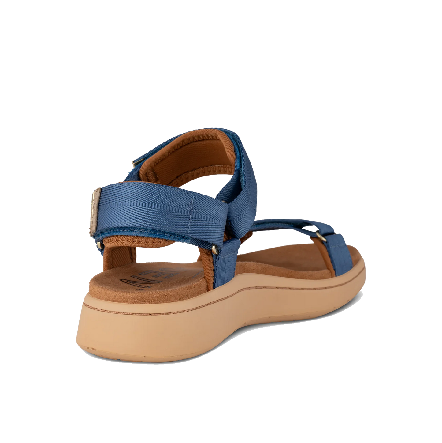 Woden Line Sandal, Old Denim