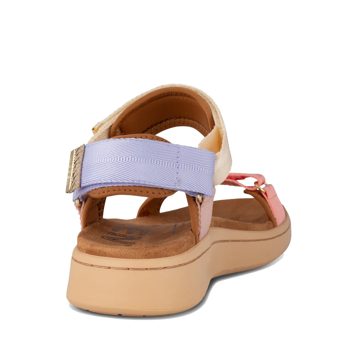Woden Sandal Line Butter Multi