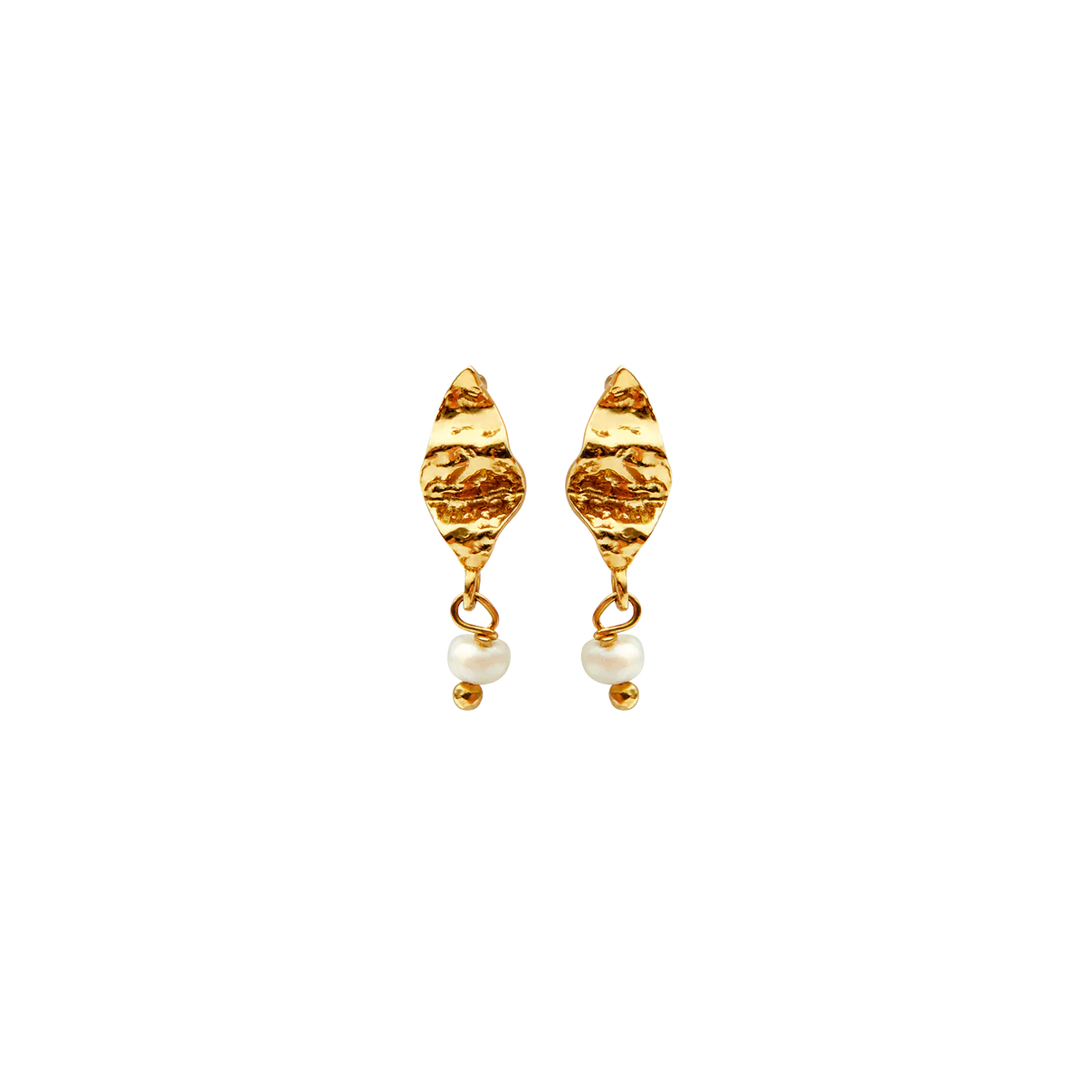 Maanesten 9531a Lucca Earrings, Gold
