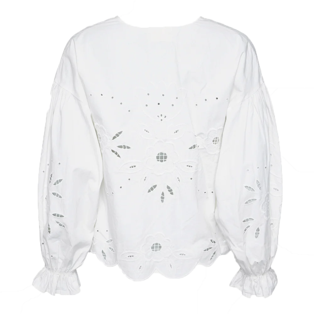 Sissel Edelbo Maibritt Organic Cotton Top, White