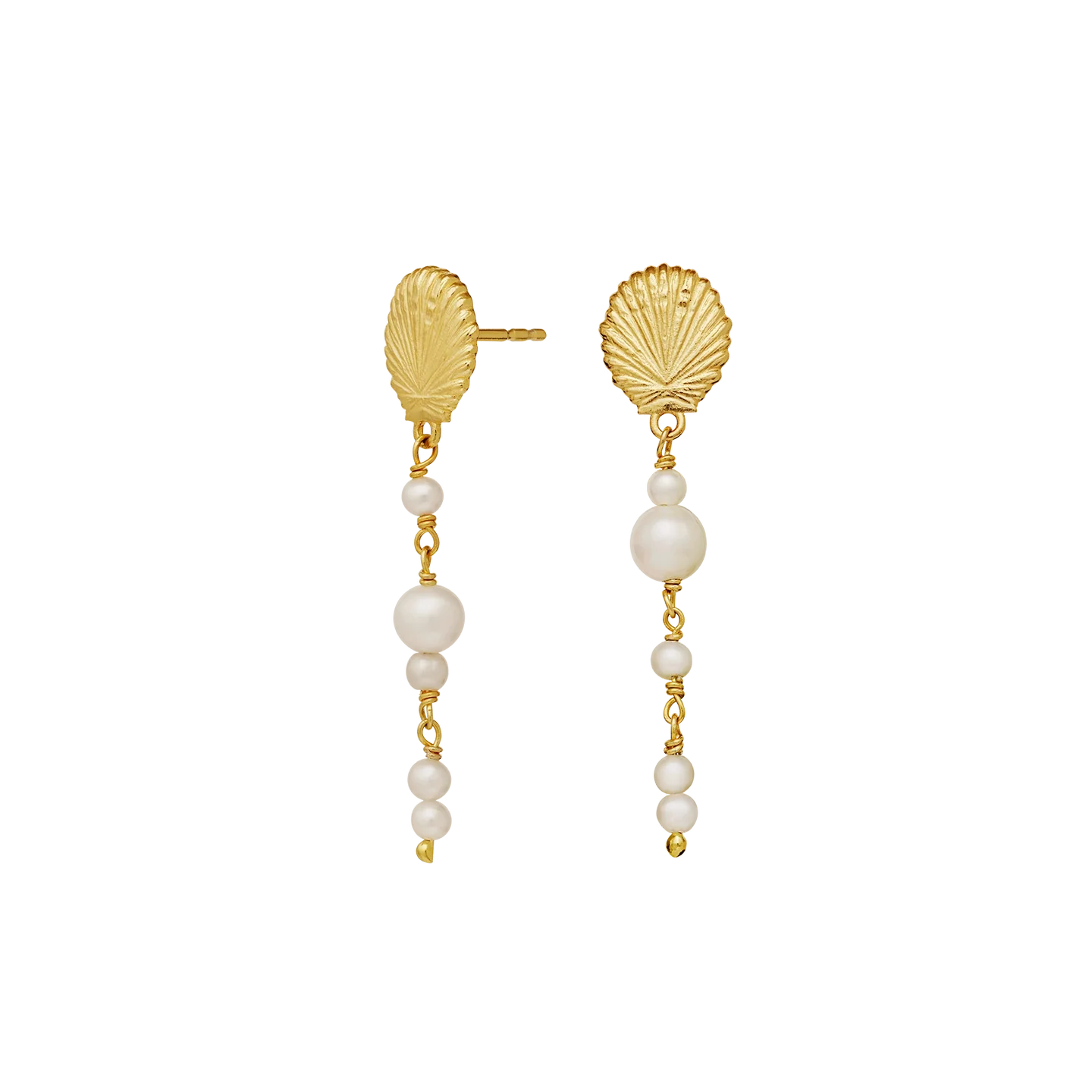 Maanesten 9998A Marylyn Earrings, Forgyldt