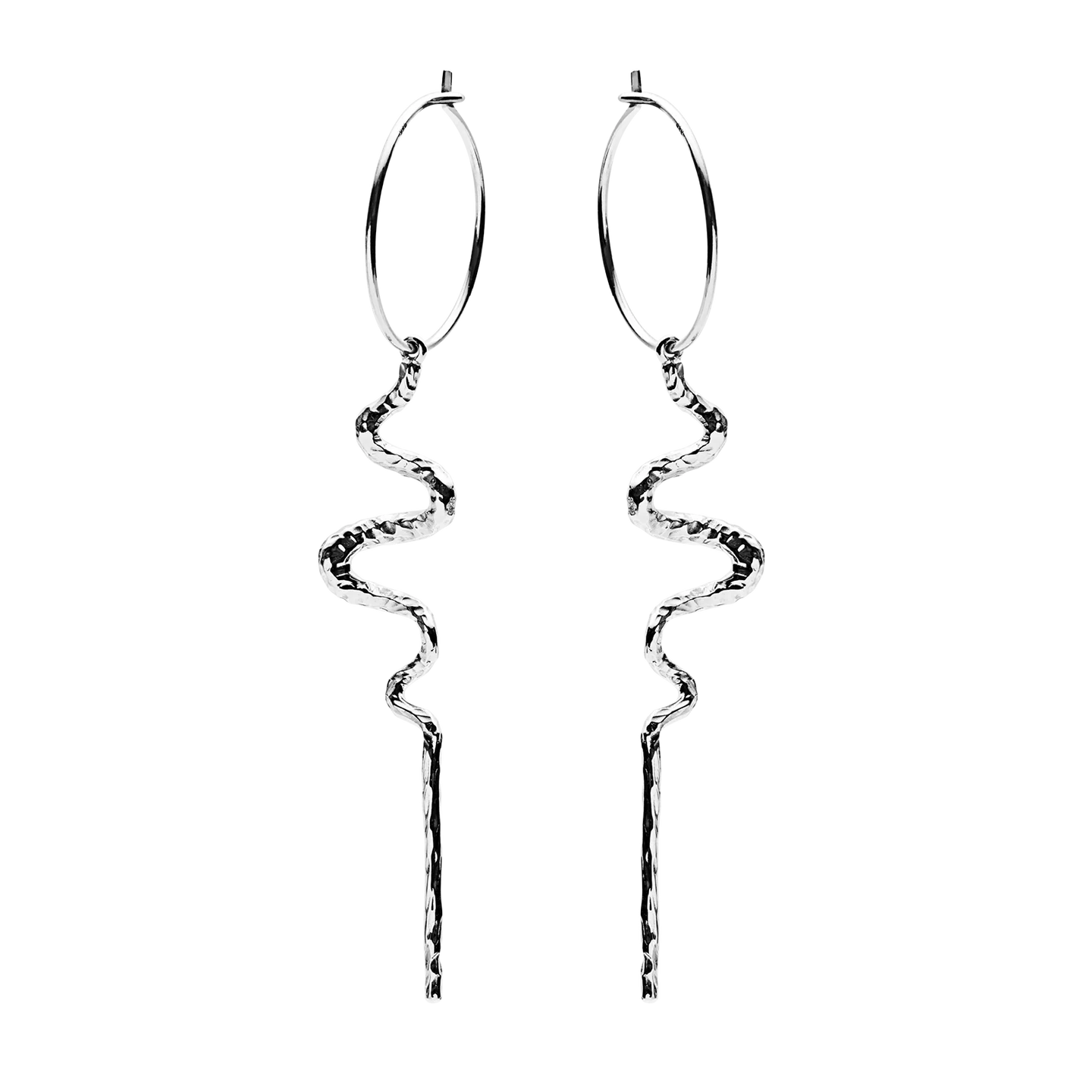 Maanesten 9372c Mia Creoler, Silver