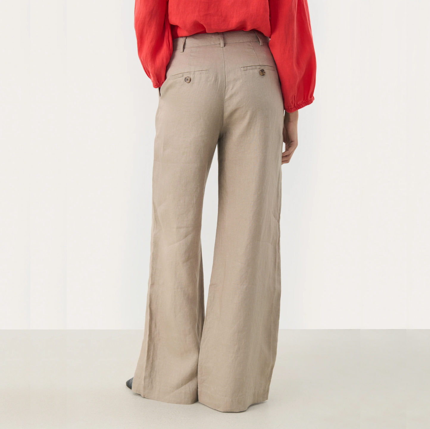 Part Two Ninnes bukser, Desert Taupe