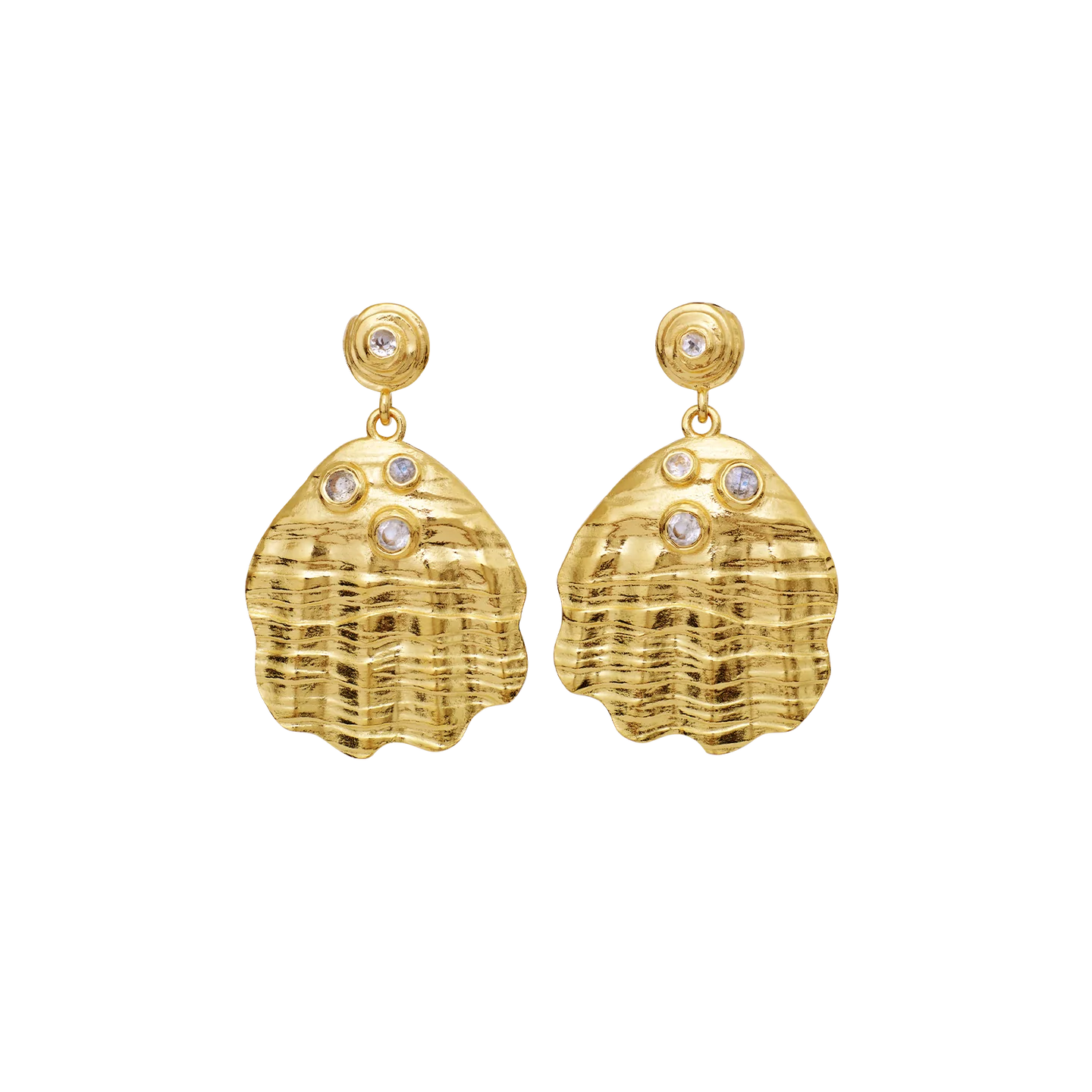 Maanesten 9879A Palma Earrings, Gold