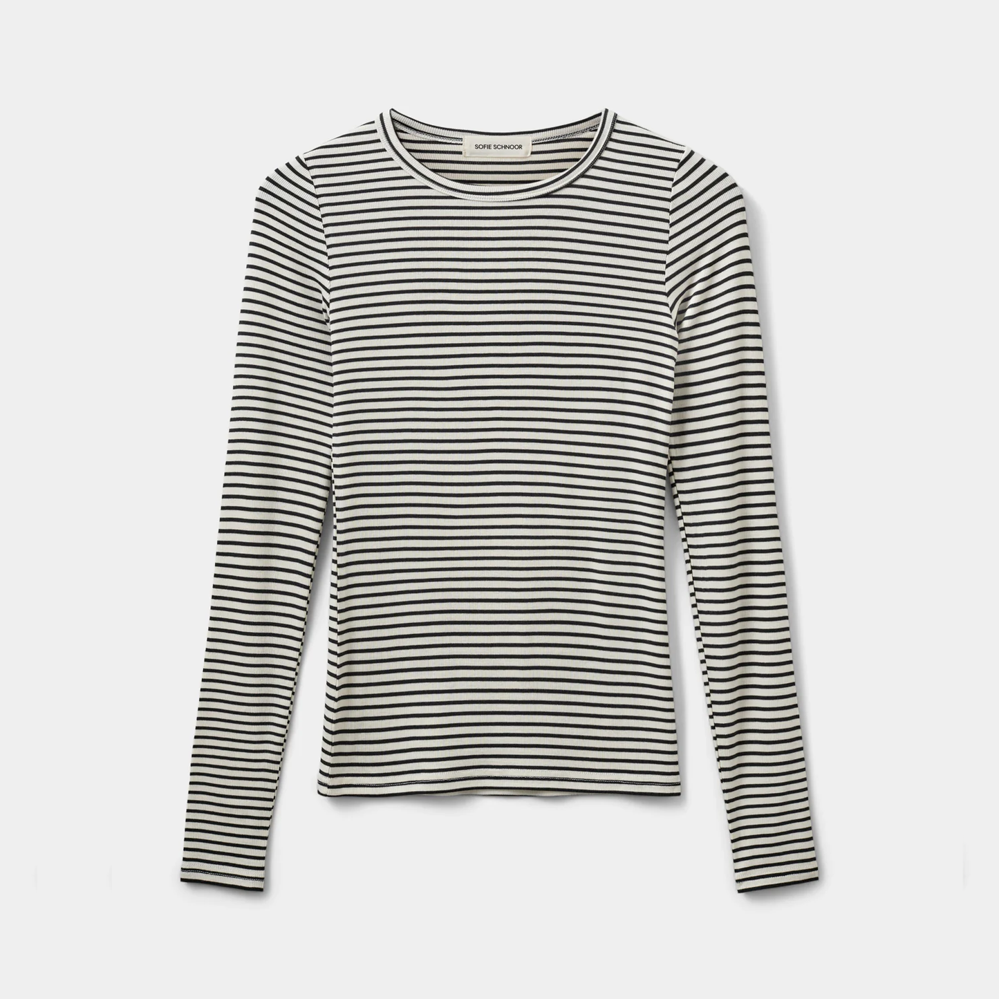 Sofie Schnoor Petricia Stripe T-Shirt long sleeve, Off white