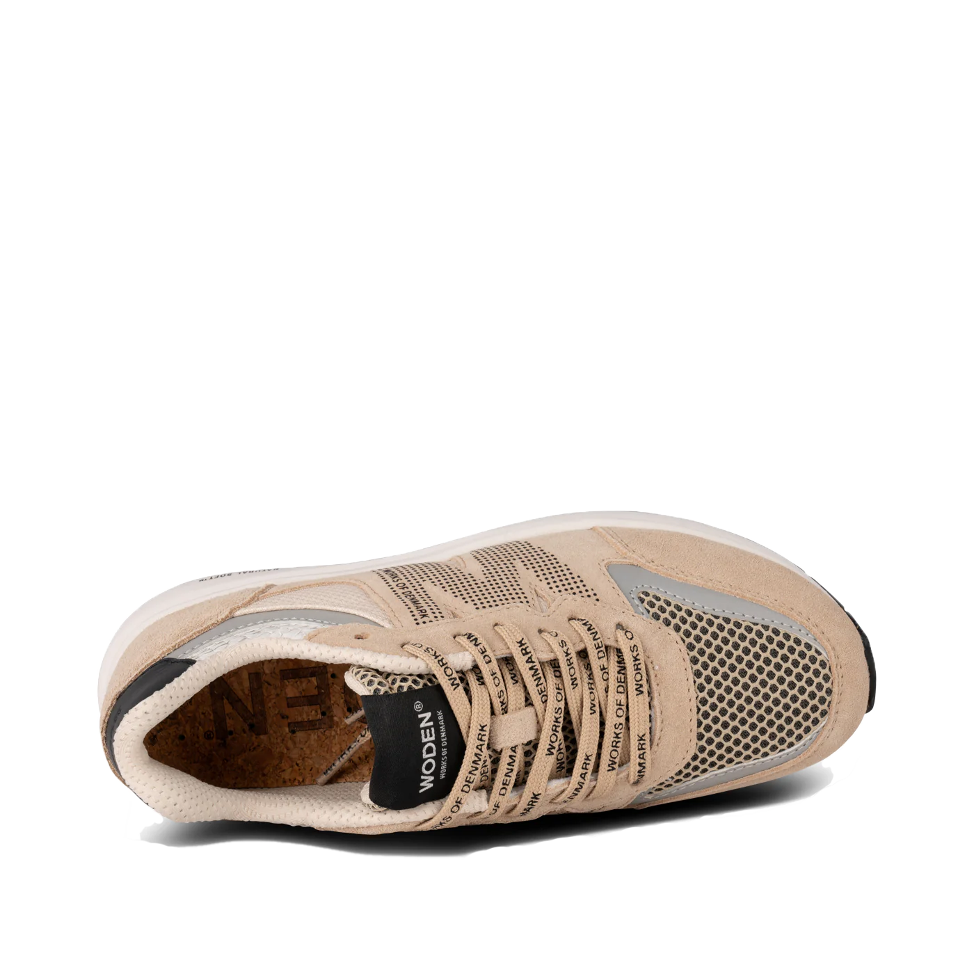 Woden Rigmor Open Mesh, Coffee Cream