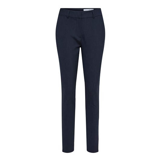 Selected Rita Slim Pant, Dark Sapphire Melange