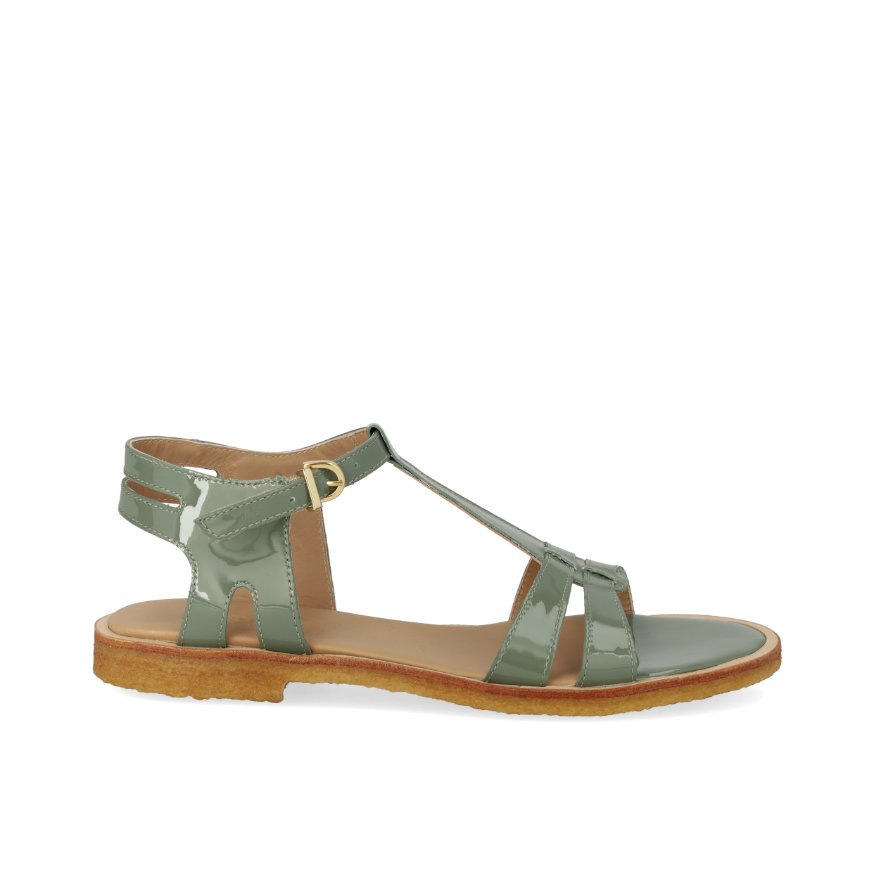 Angulus 5415-111 Feminin Sandal m. Stropper, Sage Green