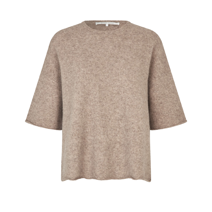 Second Female Selana Knit, Camel Melange