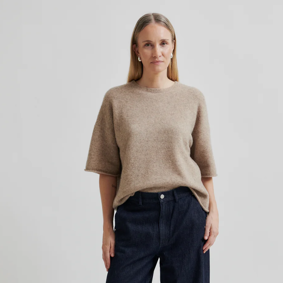 Second Female Selana Knit, Camel Melange